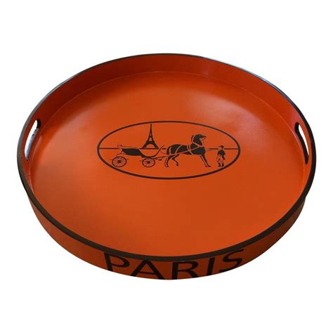 hermes orange tray replica|hermes serving plate.